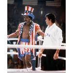 Rocky IV (1985) Carl Weathers, Sylvester Stallone Photo 25,4 x 20,3 cm