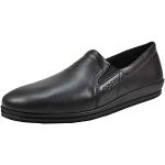 Chaussures Rohde noires en cuir à bouts ronds à lacets Pointure 43 look fashion pour homme en promo 