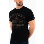 T-shirts Rokker noirs en coton look fashion pour garçon en promo de la boutique en ligne Idealo.fr 