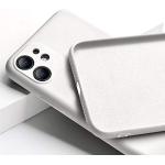 Coques & housses iPhone 12 Mini argentées à rayures en silicone Anti-choc 