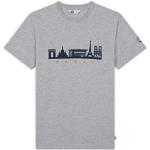 T-shirts gris à manches courtes Tournois du Grand Chelem Roland Garros à manches courtes à col rond Taille S look fashion pour homme 