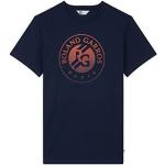 T-shirts en coton à manches courtes Tournois du Grand Chelem Roland Garros à manches courtes à col rond Taille M classiques pour homme 