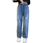 Jeans bootcut bleues claires en denim Taille 3 ans look fashion pour fille de la boutique en ligne Amazon.fr 