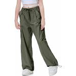 Pantalons cargo verts respirants look fashion pour fille en promo de la boutique en ligne Amazon.fr 