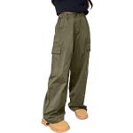 Pantalons cargo verts en coton respirants Taille 6 ans look fashion pour fille de la boutique en ligne Amazon.fr 