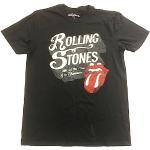 T-shirts à imprimés noirs Rolling Stones Taille L look fashion pour homme 