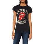 T-shirts fashion noirs Rolling Stones Taille M look fashion pour femme en promo 