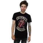 T-shirts noirs Rolling Stones Taille XL look Rock pour homme 