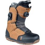 Boots de snowboard Rome marron en caoutchouc à laçage BOA Pointure 26,5 