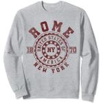 Sweatshirts gris à motif Rome enfant classiques 