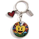 Porte-clés coeur Emoji look emo 