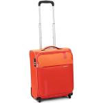 Valises cabine Roncato orange à rayures légères look fashion 29L 