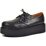 Chaussures oxford RoseG noires en cuir Pointure 43 look casual pour homme 