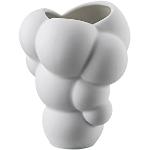 Vases Rosenthal Skum blancs en porcelaine de 10 cm 