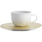 Tasses à thé Rosenthal Zauberflöte blanches en porcelaine 