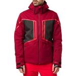 Vestes de ski Rossignol rouge foncé imperméables respirantes Taille M pour homme 