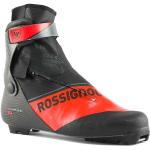 Chaussures de ski de fond Rossignol rouges en carbone 