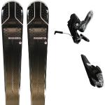 ROSSIGNOL Experience 75 W + Xpress W 10 Gw B83 Bk/sparkle - Pack ski all mountain - polyvalent - Noir/Rose/Marron - taille 170