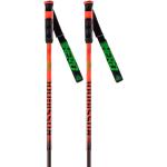 Bâtons de ski Rossignol orange en carbone 