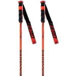 Bâtons de ski Rossignol orange en carbone 