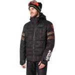 Vestes de ski Rossignol noires en lycra imperméables à capuche Taille M look fashion pour homme en promo 