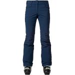 Pantalons de ski Rossignol bleu marine respirants Taille L pour femme 