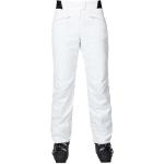 Pantalons de ski Rossignol blancs imperméables respirants Taille L look fashion pour femme 