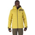 Vestes de ski Rossignol jaunes imperméables respirantes avec jupe pare-neige Taille M pour homme 