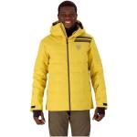 Vestes de ski jaunes imperméables respirantes à capuche Taille L pour homme 