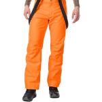 Pantalons de ski orange imperméables respirants stretch Taille XS pour homme 