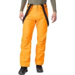 Pantalons de ski orange imperméables respirants stretch Taille 3 XL pour homme 