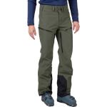 Pantalons de ski Rossignol verts imperméables coupe-vents respirants Taille S pour homme 