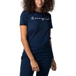 T-shirts Rossignol bleu nuit en coton Taille M look fashion pour femme 