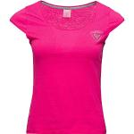 T-shirts Rossignol rose fushia en coton à motif ville Taille M pour femme 