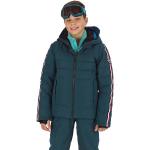 Vestes de ski Rossignol vertes enfant respirantes avec jupe pare-neige look fashion 
