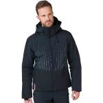 Vestes de ski Rossignol noires imperméables respirantes avec jupe pare-neige Taille XL look fashion pour homme en promo 