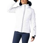 Vestes de ski Rossignol blanches en microfibre imperméables Taille XS look fashion pour femme 