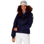 Vestes de ski Rossignol blanches imperméables respirantes Taille L look fashion pour femme en promo 