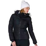Vestes de ski Rossignol noires en laine de mérinos imperméables Taille S look fashion pour femme 