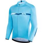 Maillots de cyclisme de printemps bleus en polyester respirants Taille 3 XL look fashion pour homme 
