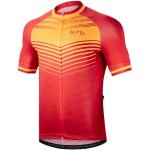 Maillots de cyclisme saison été rouges respirants à manches courtes Taille XXL look fashion pour homme 
