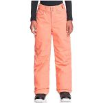 Roxy Backyard-Pantalon de Snow/Ski pour Fille 8-16, Fusion Coral, FR : L (Taille Fabricant : 12/L)