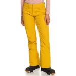 Pantalons slim Roxy jaunes Taille L look fashion pour femme en promo 