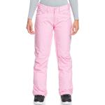 Pantalons de ski Roxy roses en taffetas respirants Taille XL pour femme 