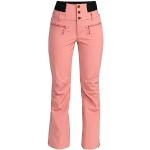 Pantalons de snowboard Roxy roses délavés Taille L look fashion pour femme 