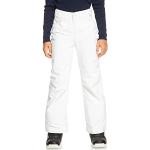 Pantalons Roxy blancs Taille 10 ans look fashion pour fille en promo de la boutique en ligne Amazon.fr 