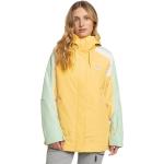 Vestes de ski jaunes en taffetas avec jupe pare-neige Taille XL pour femme en promo 