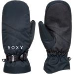 Gants de snowboard Roxy noirs en tissu sergé imperméables éco-responsable Taille S pour femme 