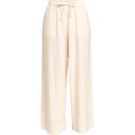 Pantalons taille élastique Roxy beiges en viscose Taille S look fashion pour femme 