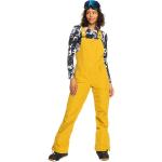 Vestes de ski Roxy jaunes en taffetas imperméables respirantes Taille S look fashion pour femme en promo 